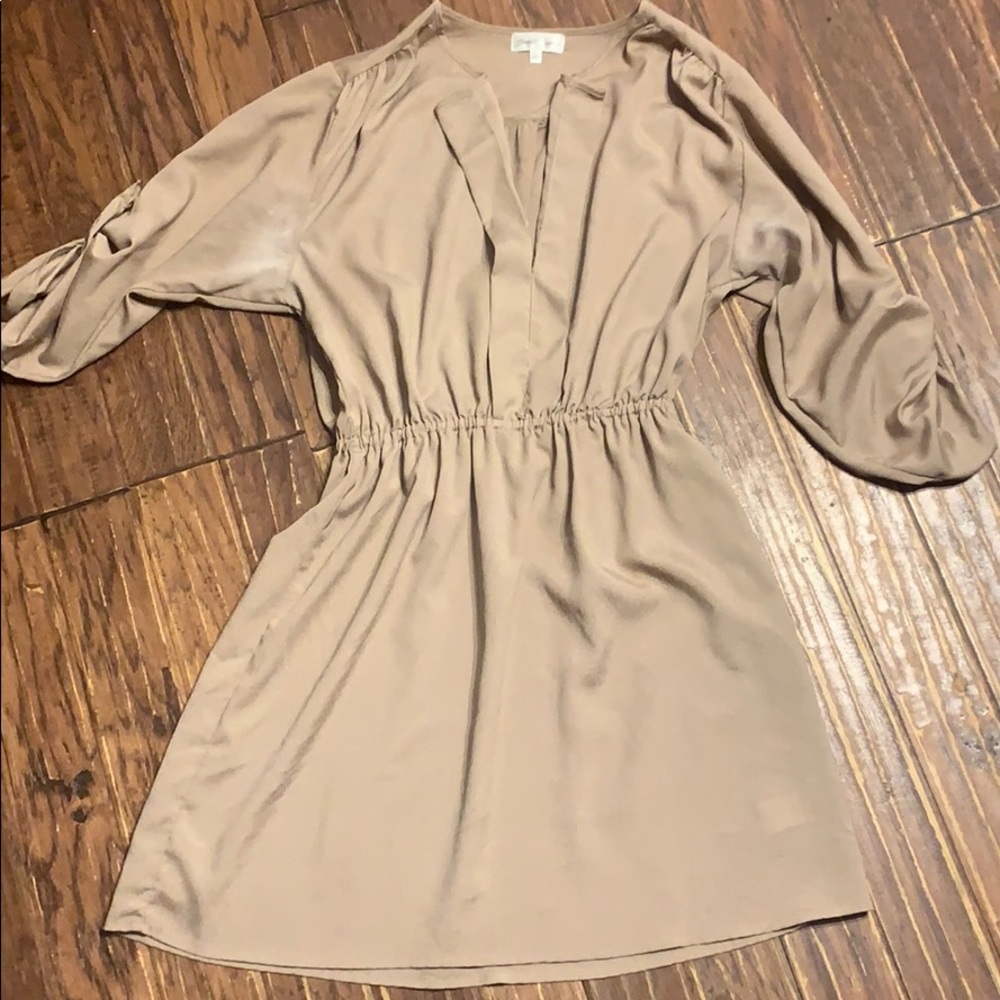 Tan Dress